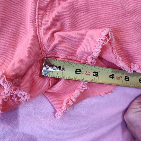 Refuge Peach Short Shorts Womens 0 - Picture 7 of 7